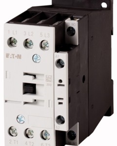 Contactor DILM 24VRDC 38A 3 main cont 1 NO